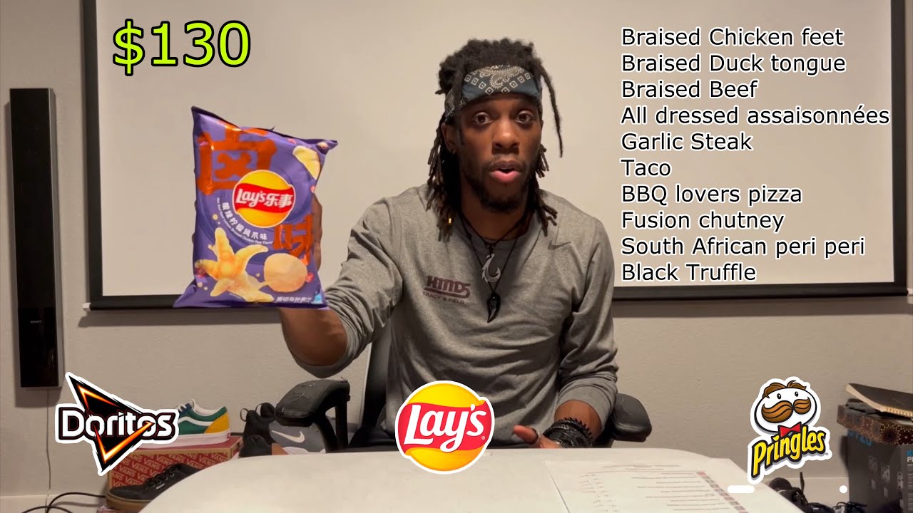 Trying And Rating Chips From Other Countries pt. 2