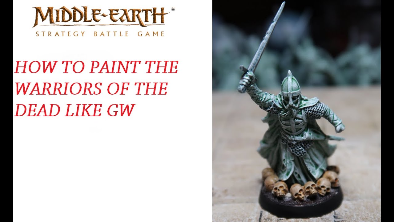 HOW TO PAINT THE WARRIORS OF THE DEAD LIKE GAMES WORKSHOP!