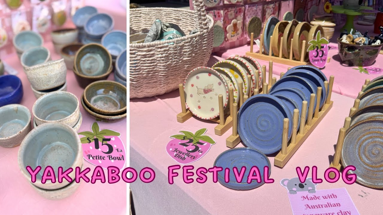Festival day & vlog - Yakkaboo festival