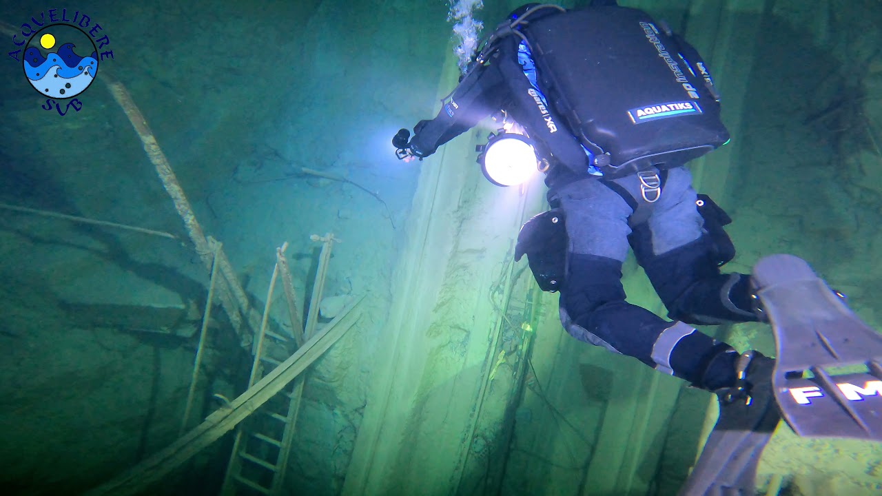 Immersione nella Miniera di Olgiate Molgora MoM - Gallerie Pelucchi | Diving the MoM mine