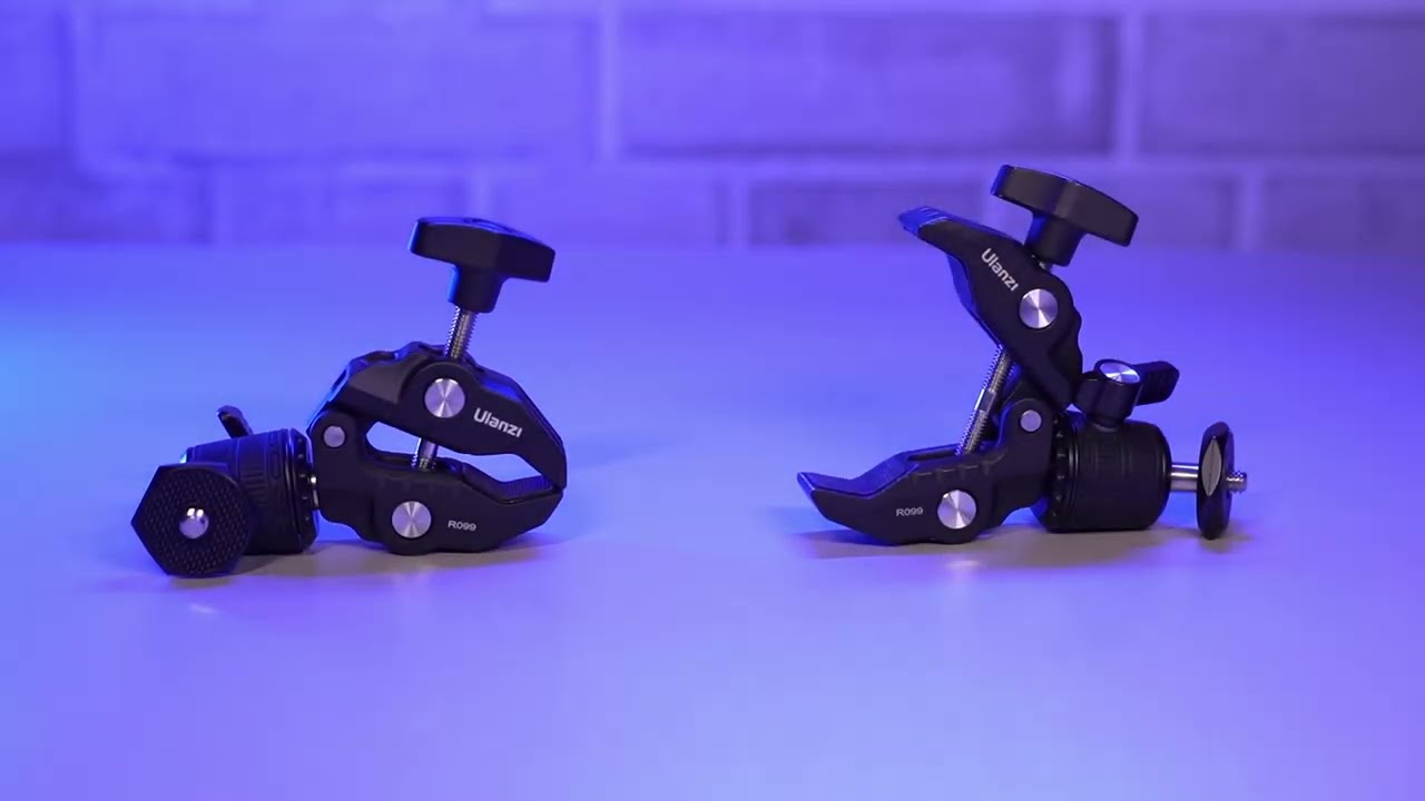 Ulanzi R099 Clamp Mount With Mini Ball Head