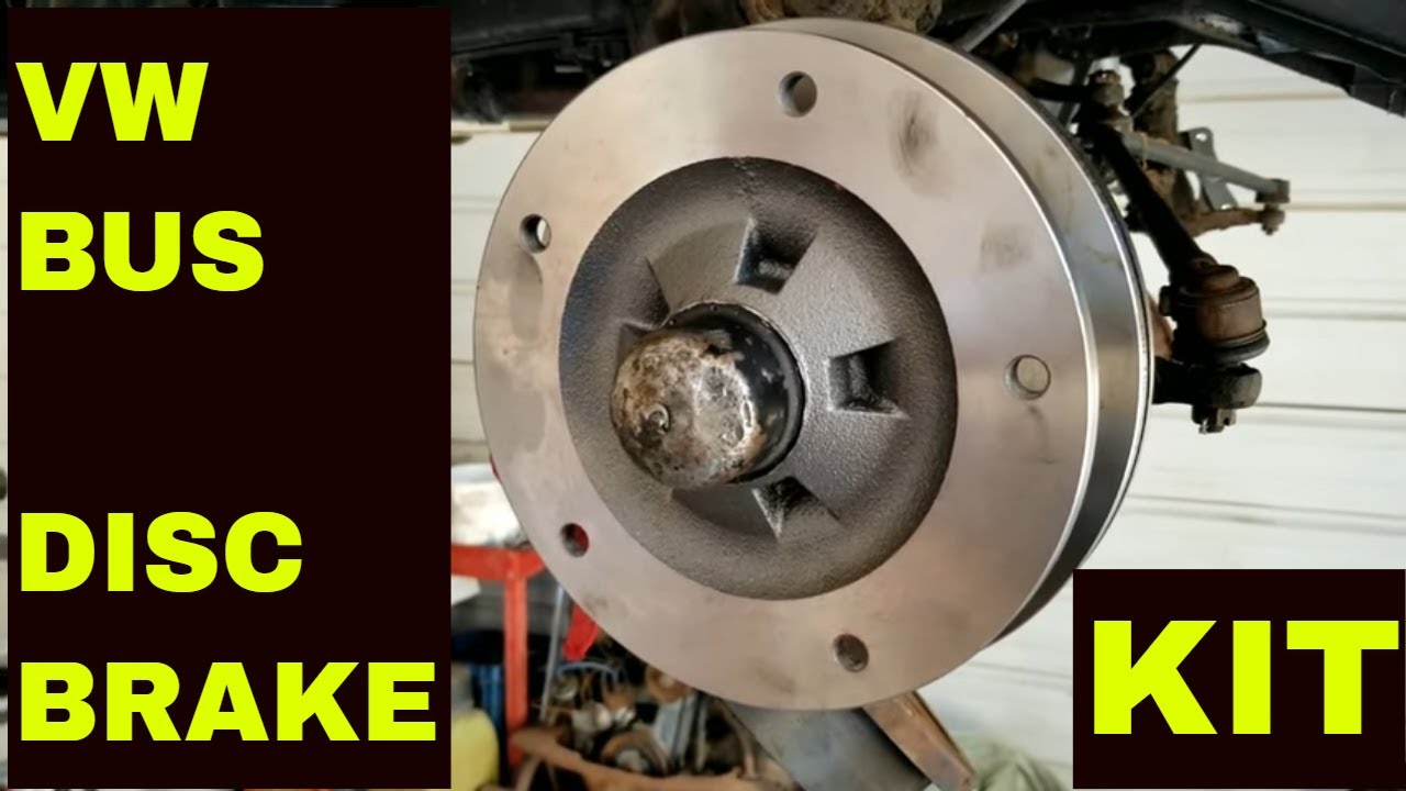 DISC BRAKE conversion VW BUS 64 to 70 kit  install