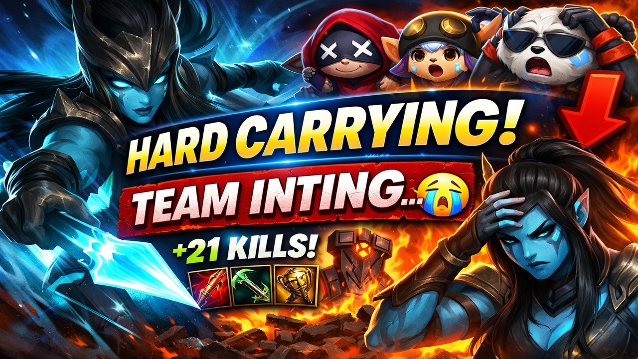 I HARD CARRIED With Kalista… But My Team Was INTING 😭 | Wild Rift (Arctic Arrow)