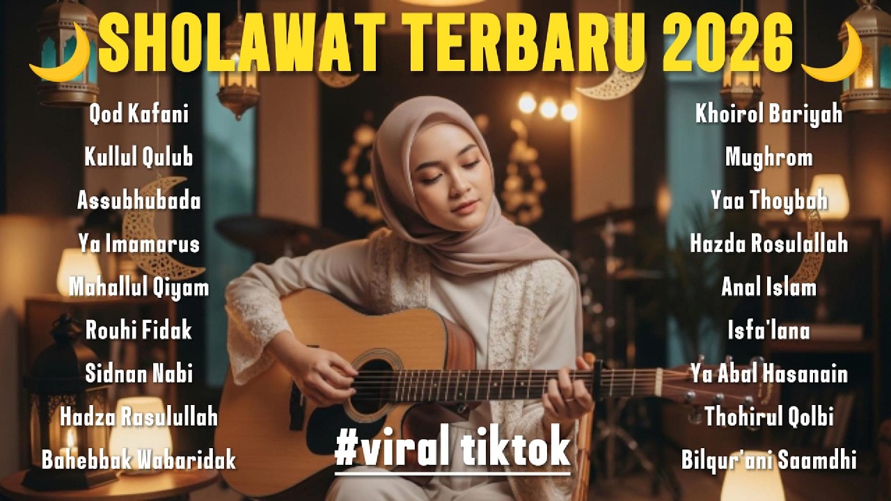 SHOLAWAT MERDU PENENANG HATI PALING VIRAL 🌙
