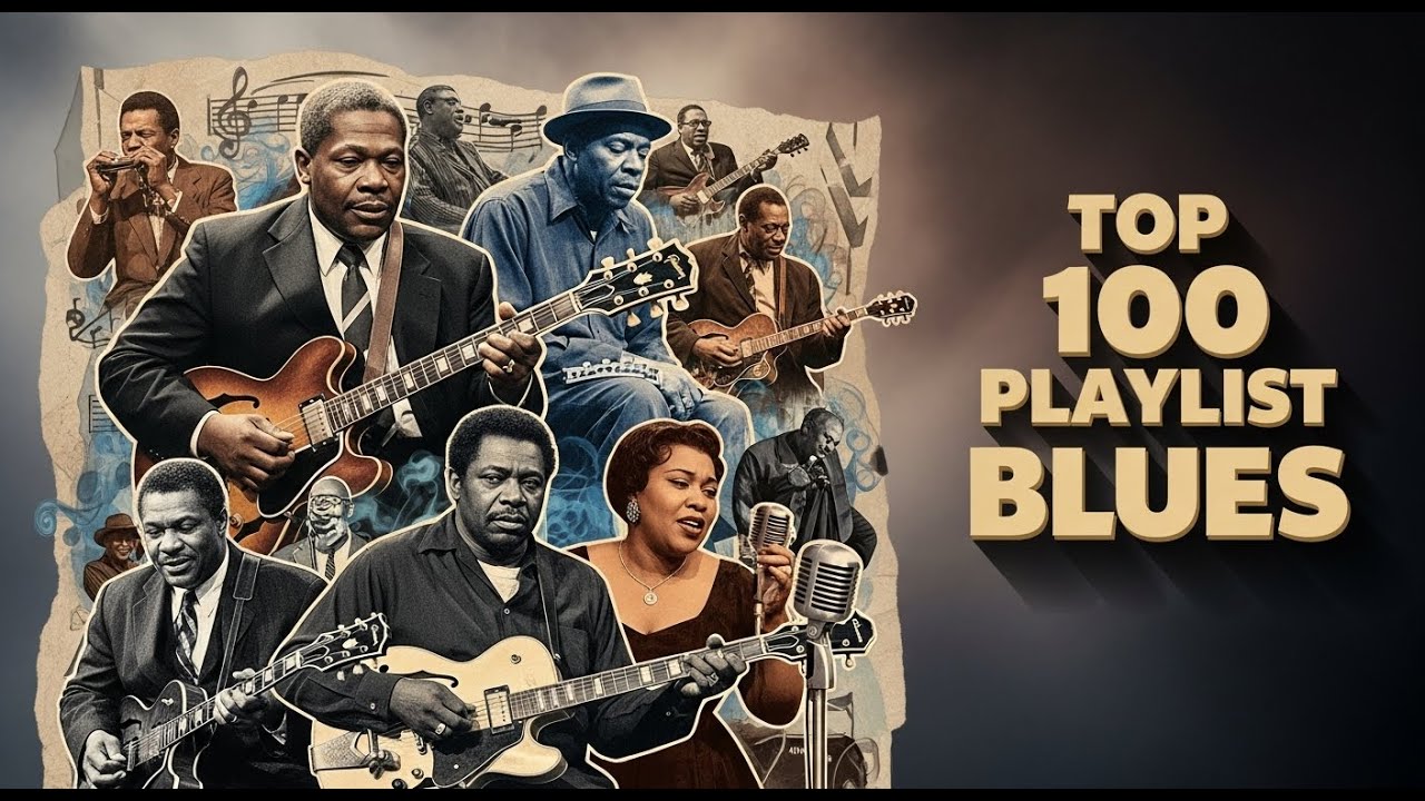 Best 100 Blues & Soul Love | Healing Ballads – Midnight | Style The Animal, Jimi Hendrix