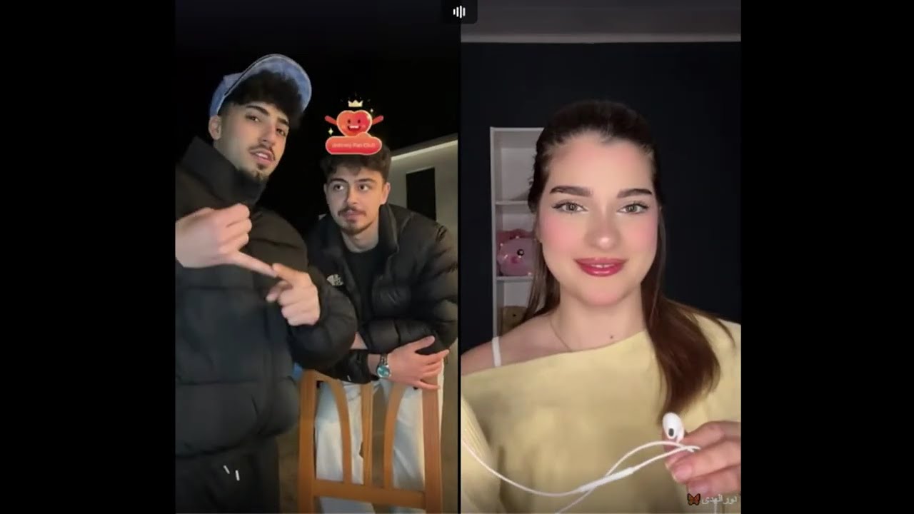 الان يمدح نور الهدى ويغزلها ويغني لنور تخجلا وطارق يسال نور على مقلب رد فعل نور