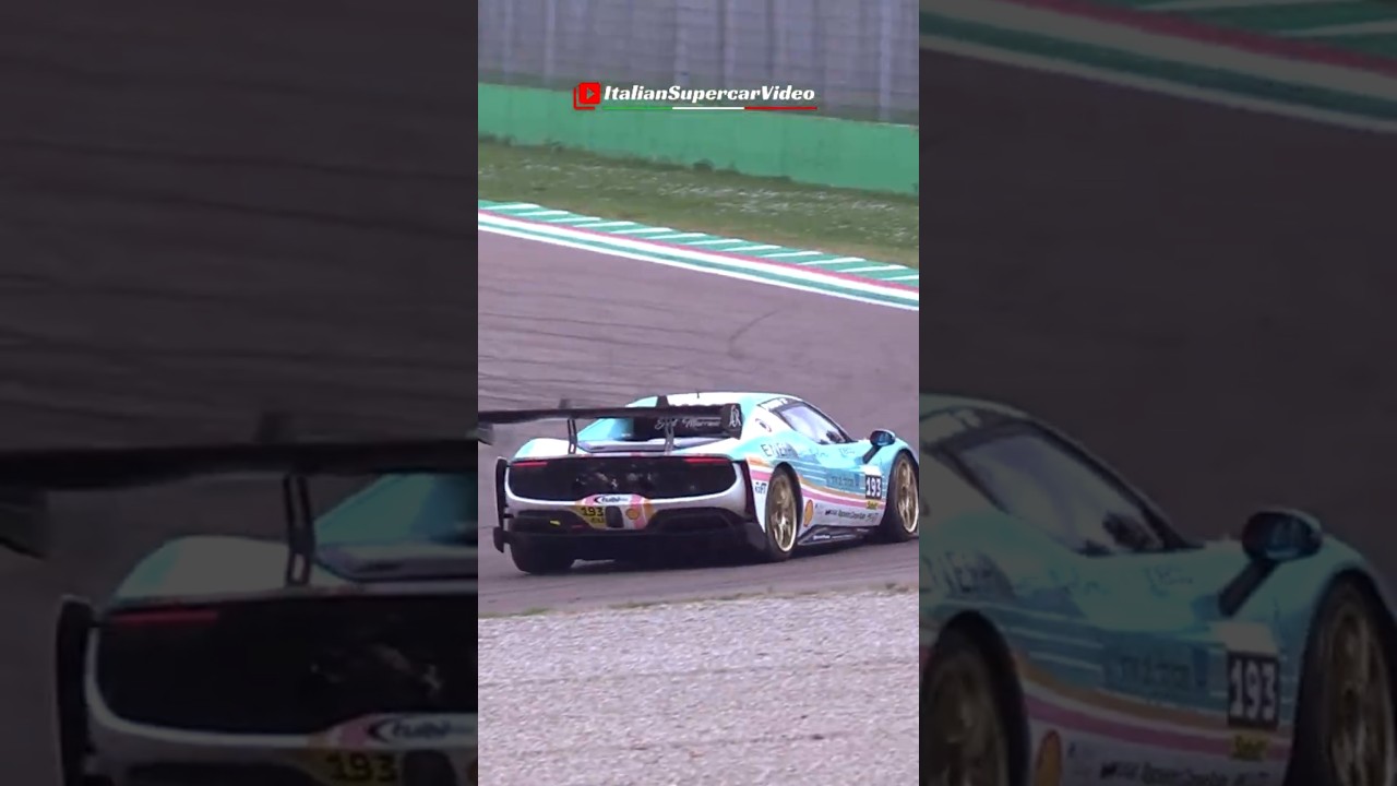 ⚡ Racing Cars at Imola Circuit by DANS Trackdays #shorts