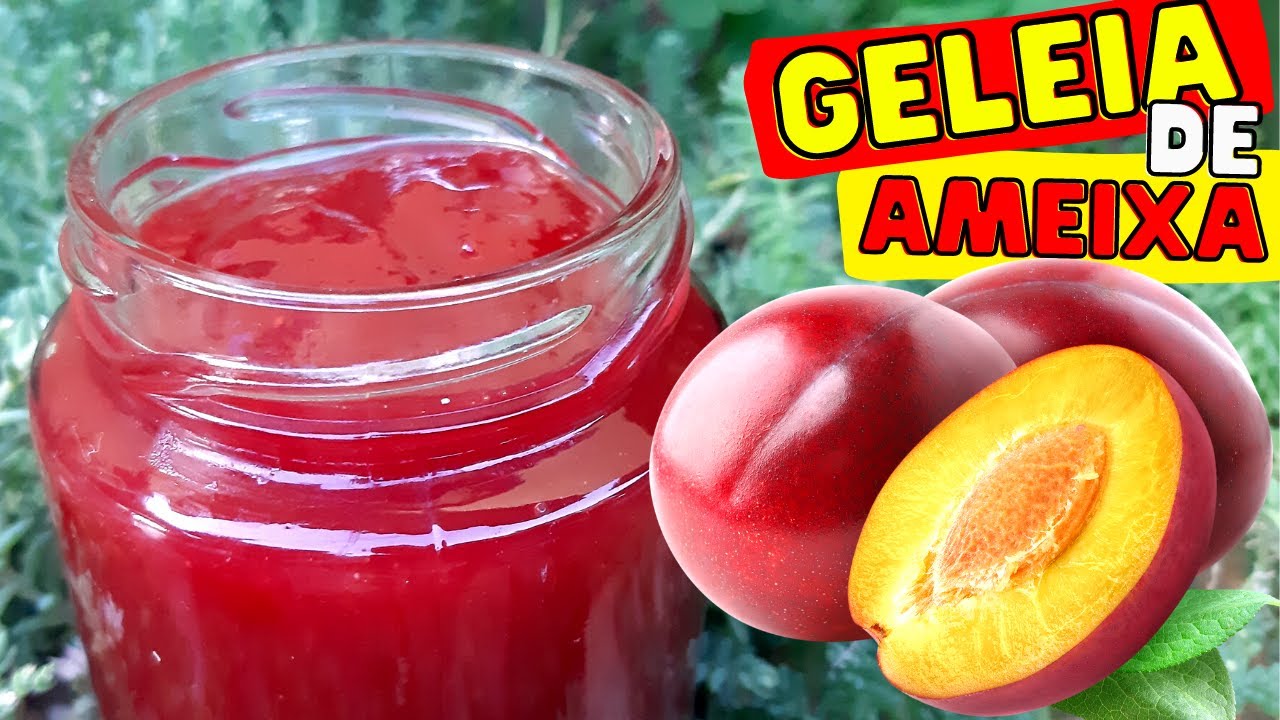 GELEIA DE AMEIXAS VERMELHAS FRESCAS | DOCE DE AMEIXA