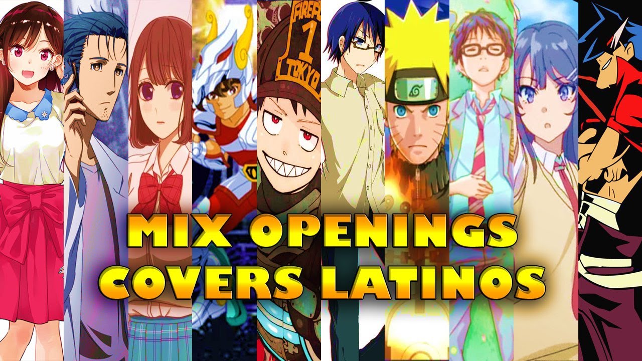 Mix Anime Cover Latino - Dj Santiago Cejas
