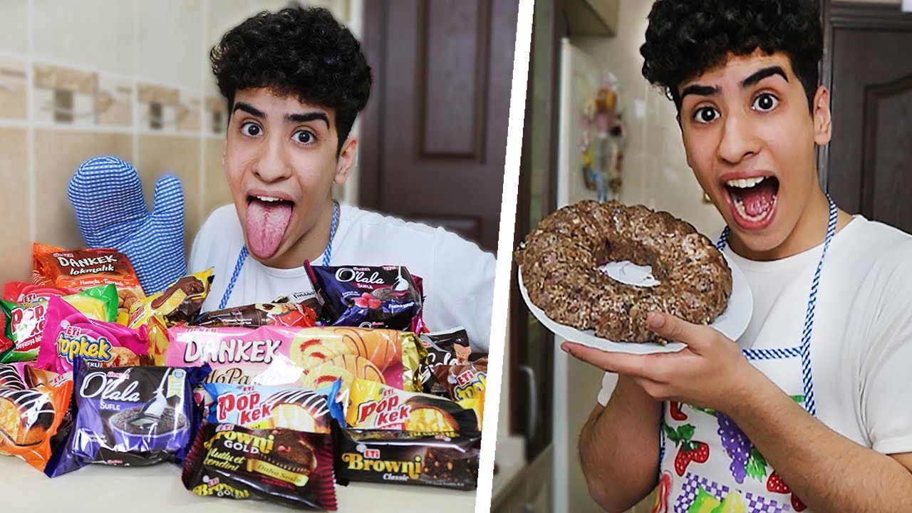 MARKETTEKİ TÜM KEKLERİ KARIŞTIRDIK !!