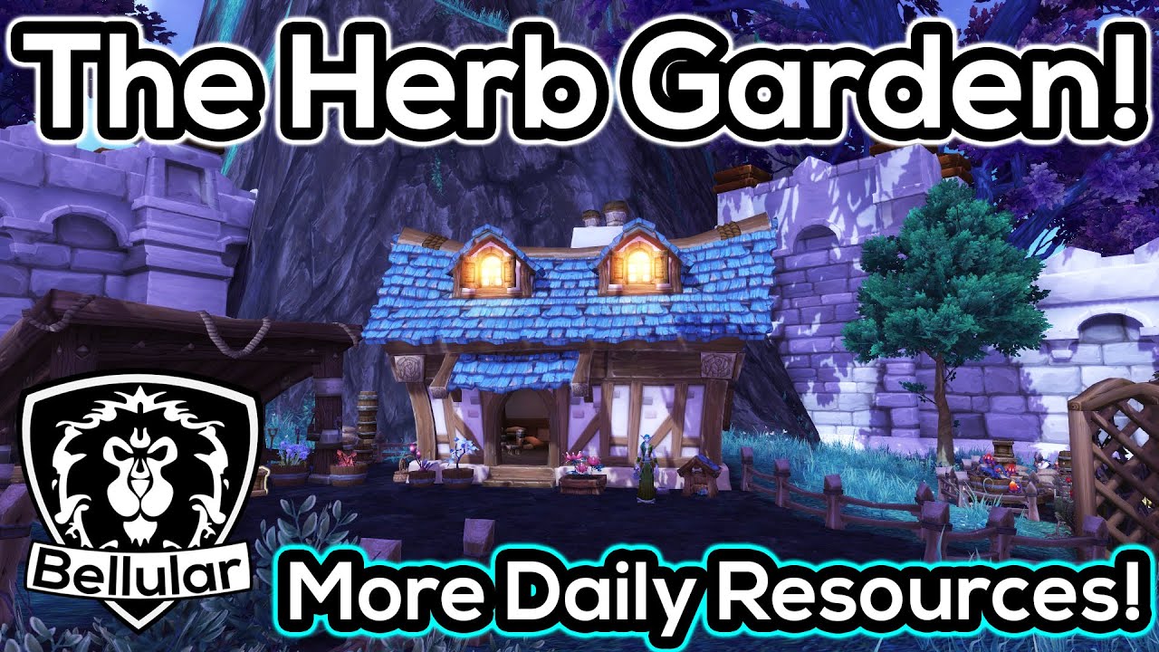 Garrison Herb Garden - Money Making & Cool Rewards - Warlords of Draenor Beta