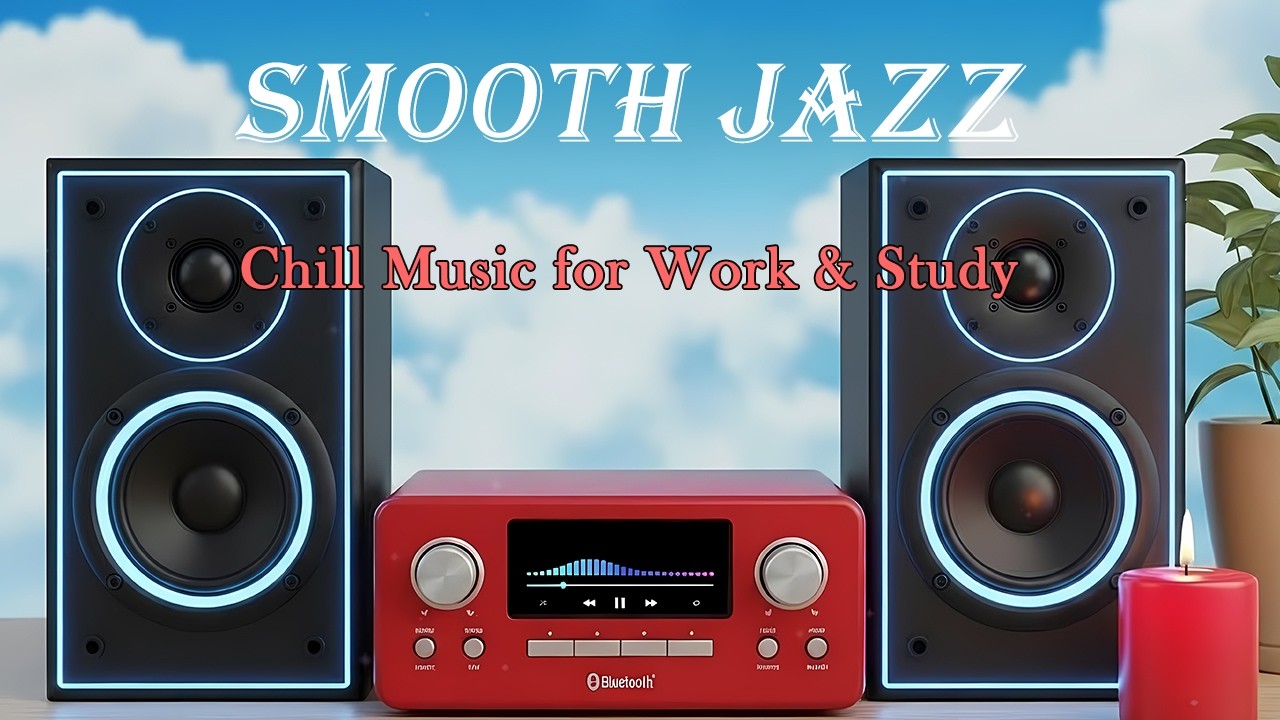 Smooth Jazz & Soulful R&B – Chill Music for Work & Study 🌃