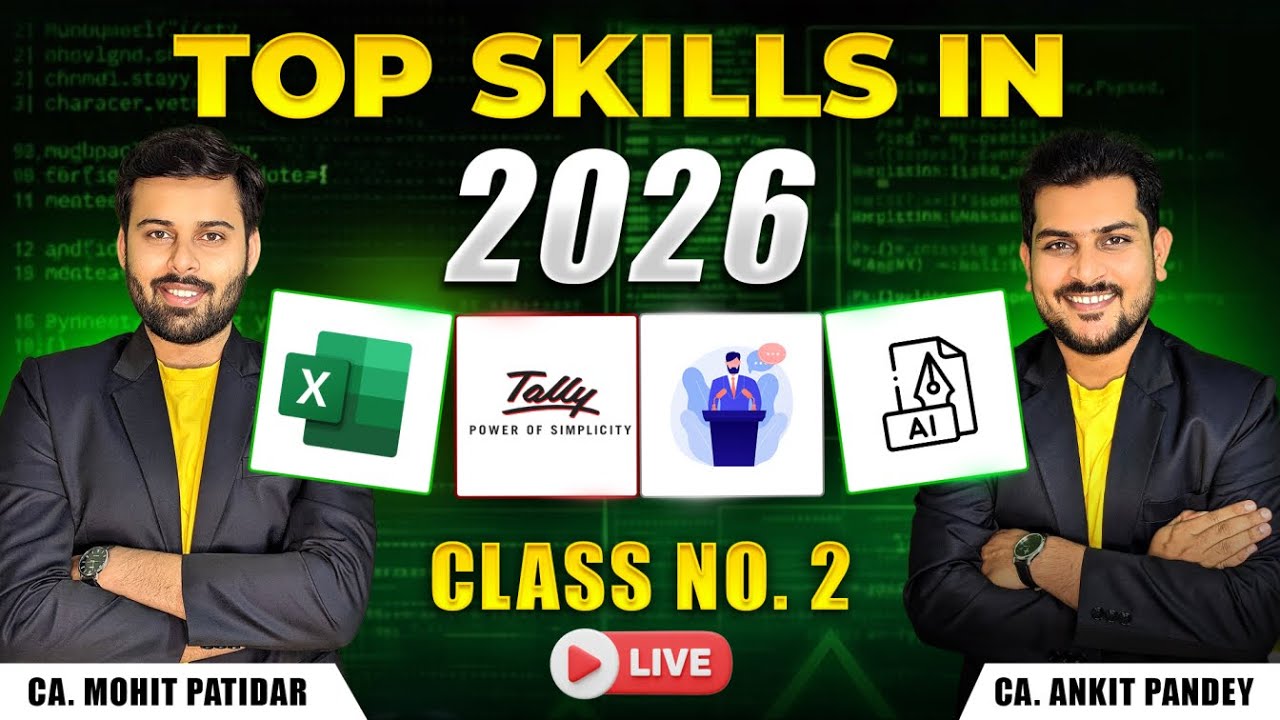 Learn  Excel , Tally , Communication Skills with  AI Tools || Become a Complete Professional