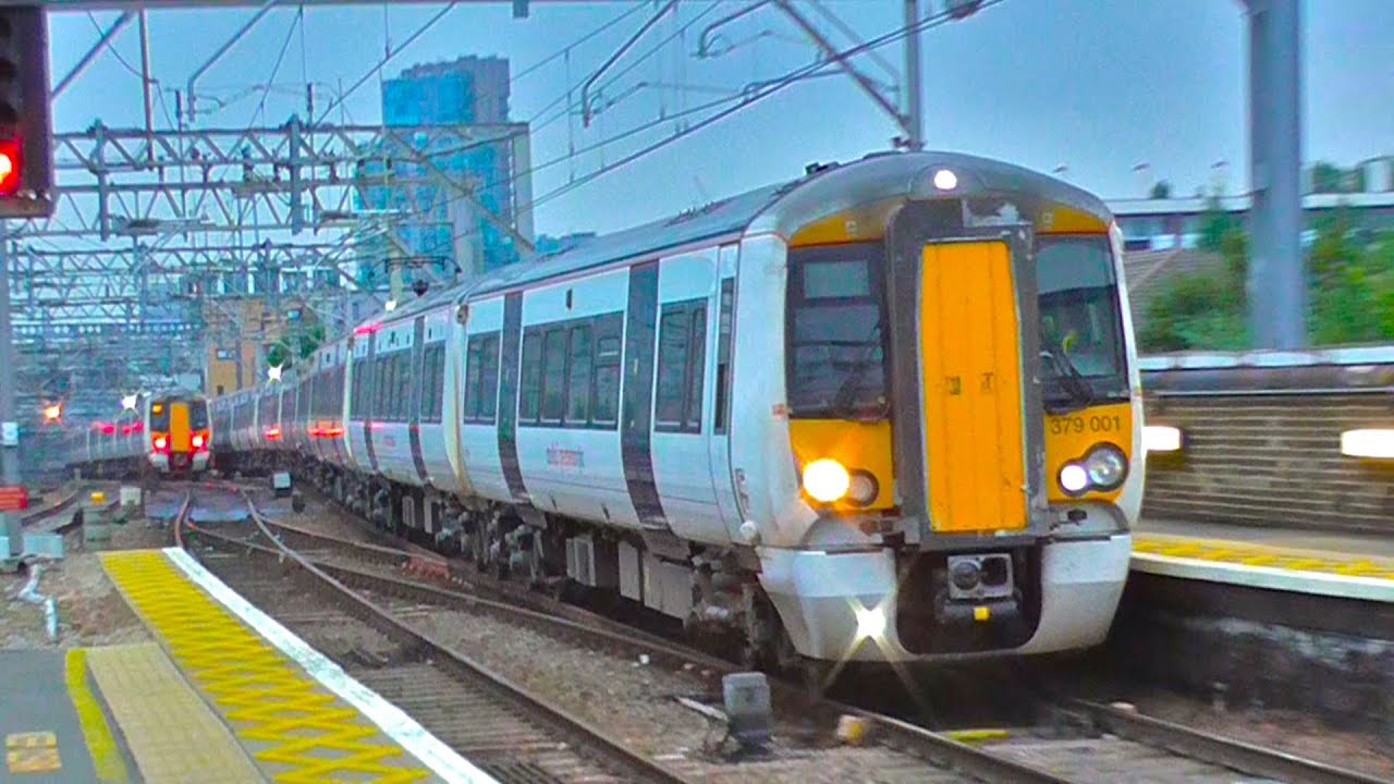 Trains At Bethnal Green - Sunday 30th August 2015
