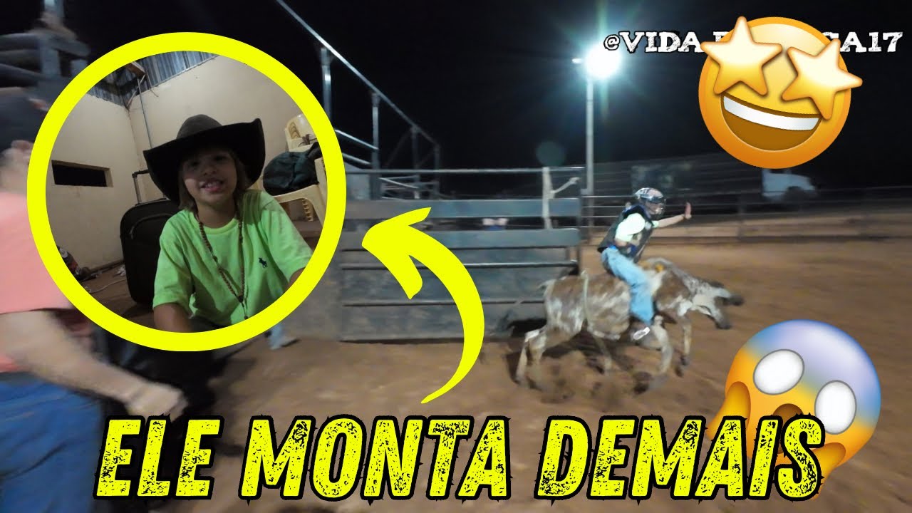 TREINO DAS CRIANÇAS NA CIA DE RODEIO JHI #vidarústica #rodeio