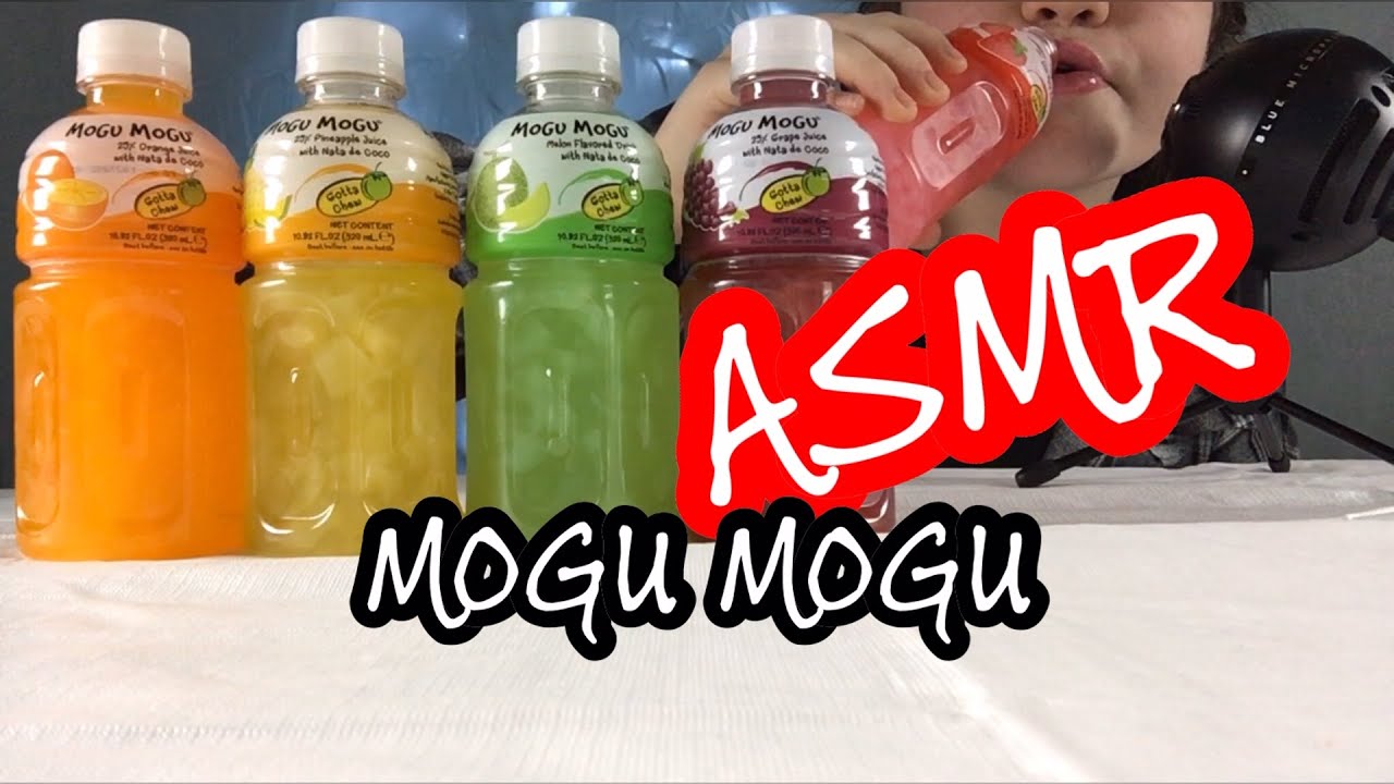 ASMR MOGU MOGU FRUIT DRINK SLURPING SMACKING (DRINKING EATING SOUNDS) No Talking | ASMRtist