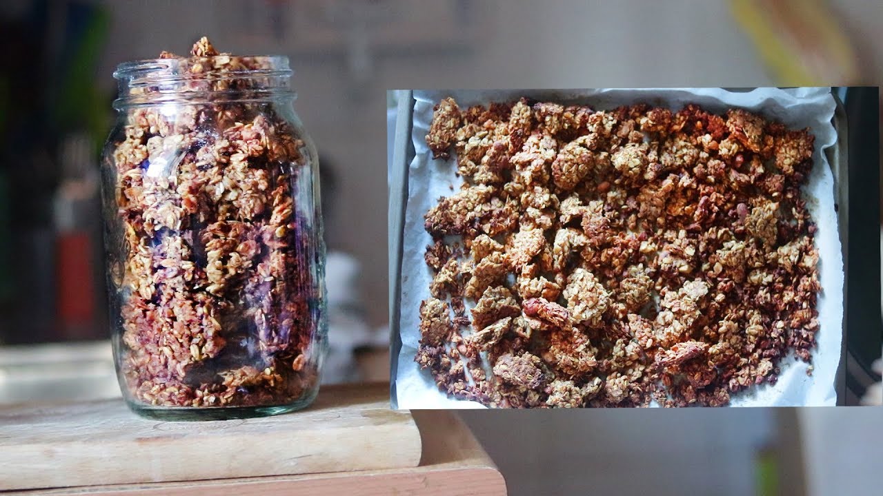 GRANOLA EXTRA CROCCANTE || 🌱Vegan e senza zucchero