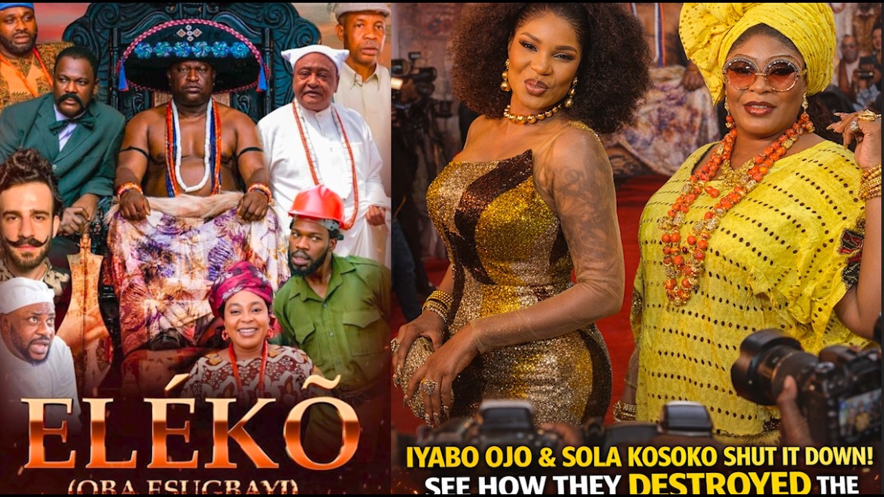 IYABO OJO &SOLA KOSOKO SHUT IT DOWN! They DESTROYED The Red Carpet At Jide Kosoko's ELEKO Movie