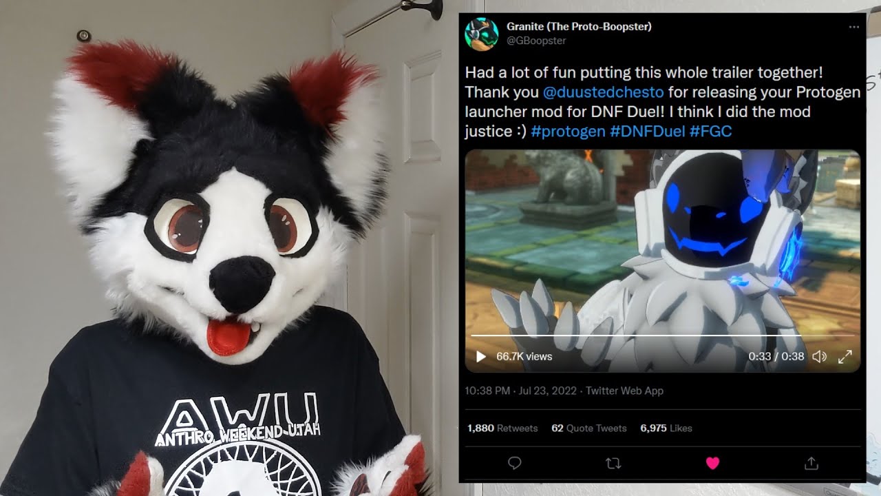 A Protogen In A Video Game?! A $2000 Furry Bathroom Sign + New Dates! - Grovel Reports 7/25/22