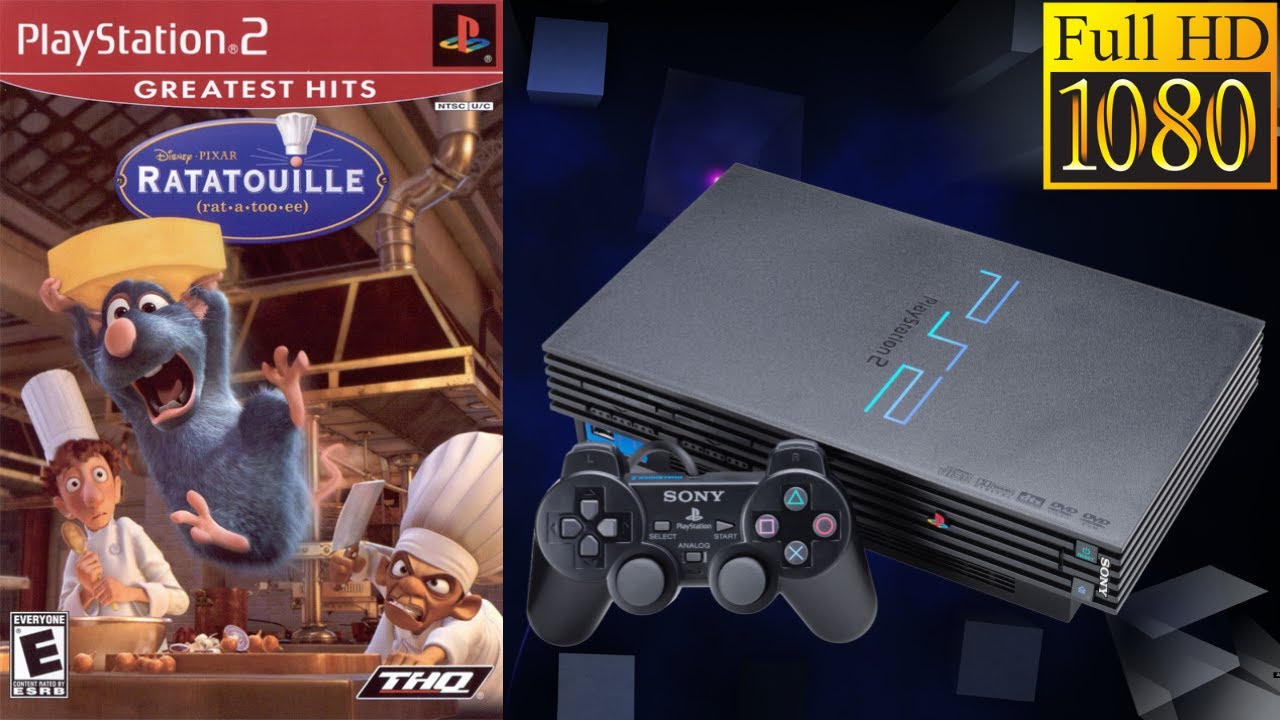 Ratatouille - Full Campaign, Longplay - No Commentary [PlayStation 2 1080p]