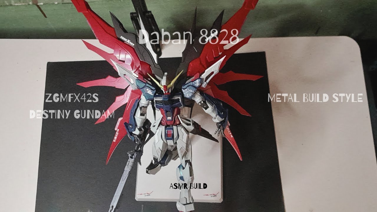 Metal Build On Budget | Daban 8828 Destiny Gundam 1/100 Model Kit | ASMR BUILD | SEED DESTINY