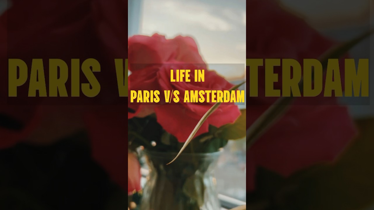 🤔Paris vs Amsterdam? #trending #travel #europe #livingineurope #livingabroad #yt #ytshorts #reels