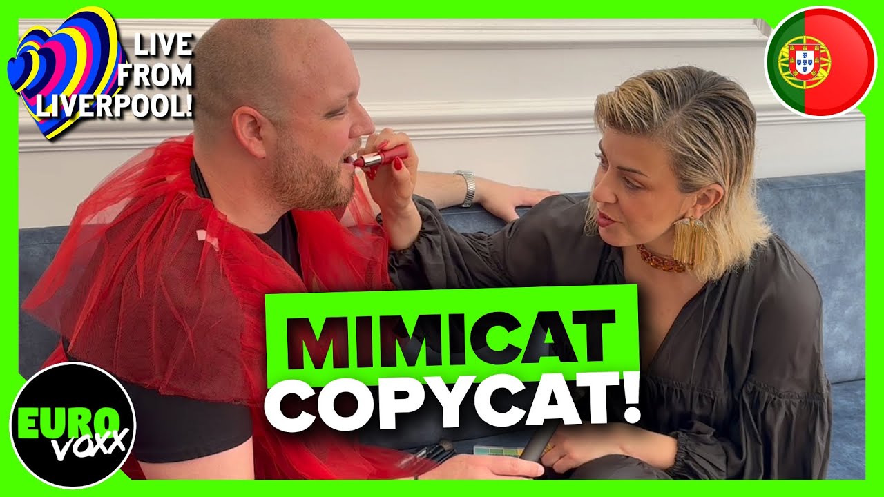 I would ONLY do this for ONE WOMAN! 😂💃MIMICAT - Ai Coração (INTERVIEW) // Portugal Eurovision 2023