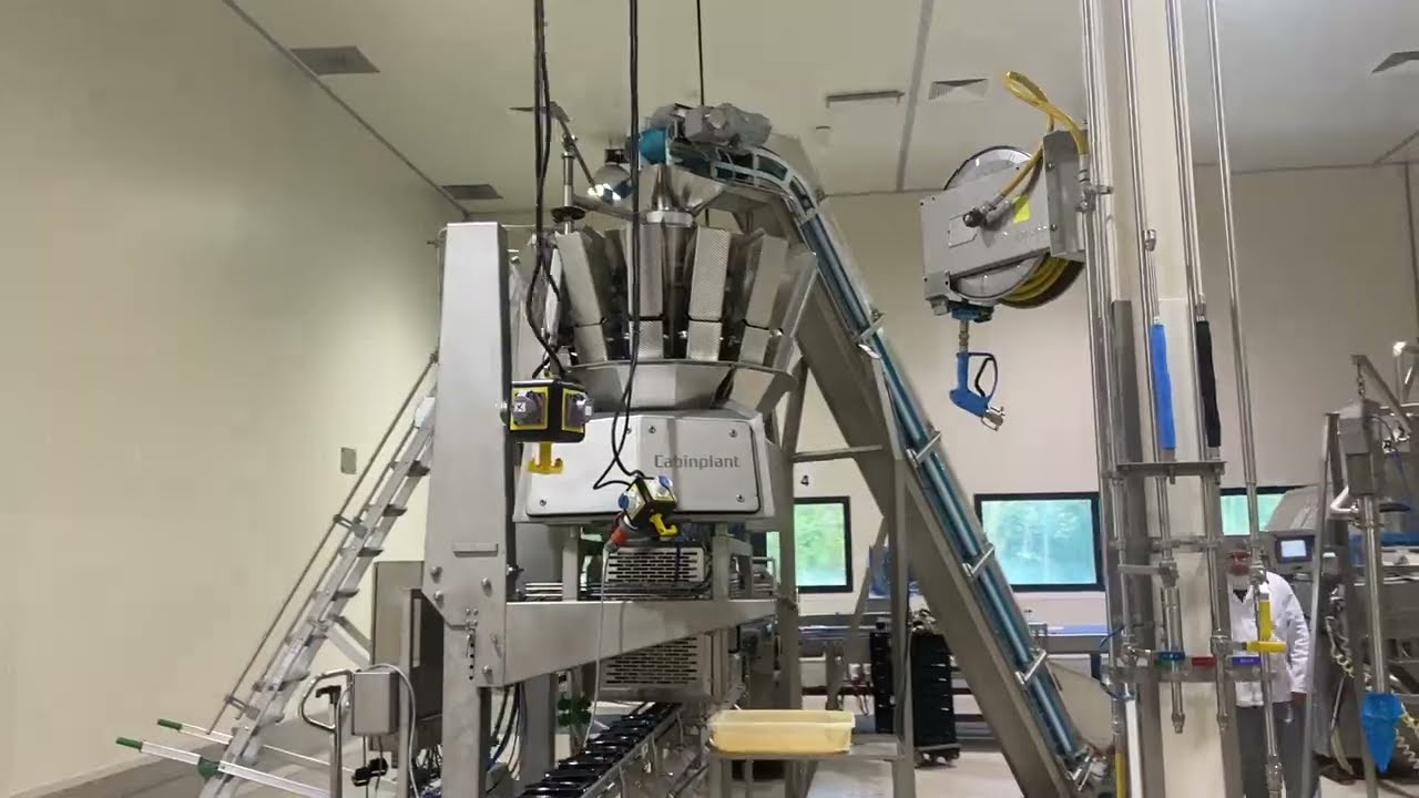 2020 Cabinplant multihead weigher with screw-infeed