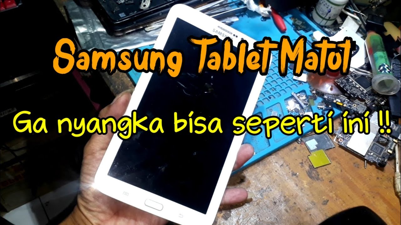 Cara memperbaiki samsung tab 3 mati total T211 | Drtivi Studio