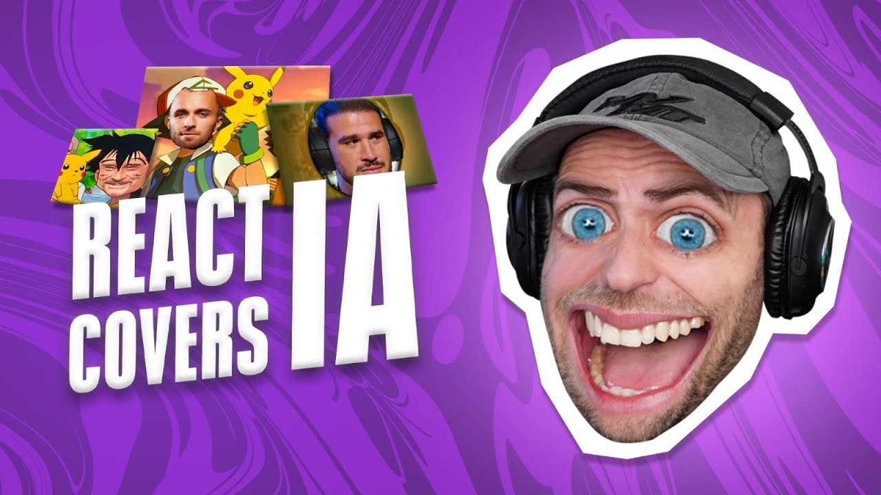 REACT : Covers et Vidéos d'IA - Rediffusion Squeezie du 27/09