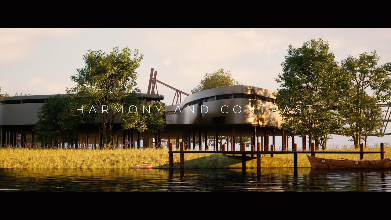 Harmony and Contrast - Cinematic Architectural Video - Unreal Engine 5