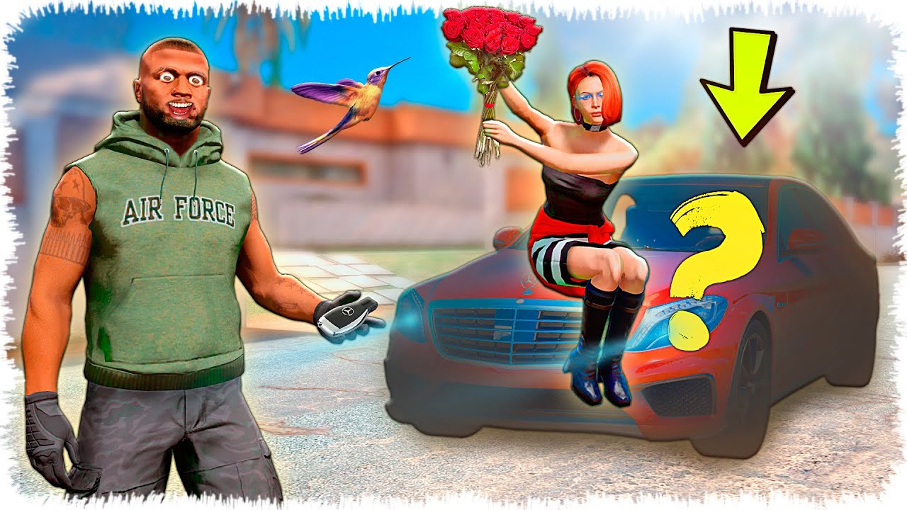 Джонни Жасминге көлік сыйлады ❤️ (GTA V)