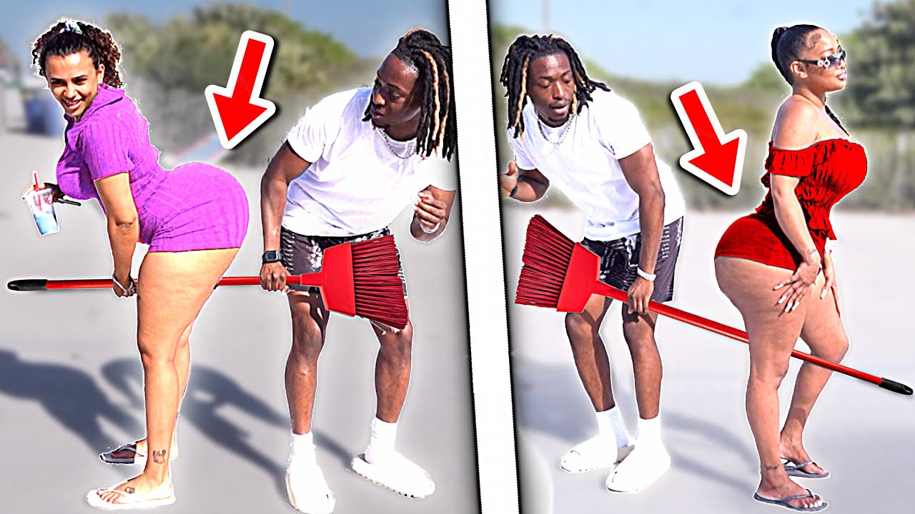 STICKING BROOMS UP PEOPLES CH33KS🍑!**Gone Extremely Wrong** pt6.