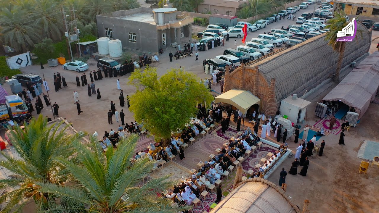 المهرجان التأبيني للذكرى السنوية لرحيل الشيخ رشاش جياد الامارة بحضور شيوخ ووجهاء محافظات العراق