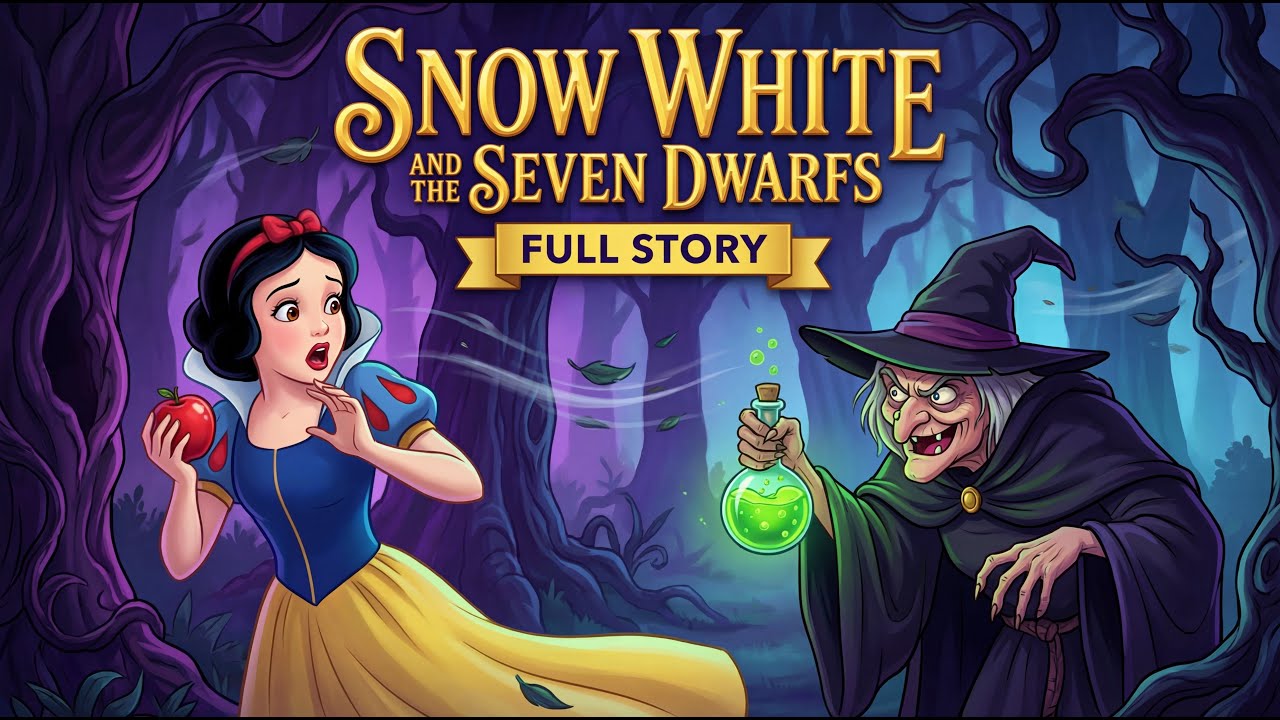 The Original Story of Snow White And The Seven Dwarfs | Stories For Kids