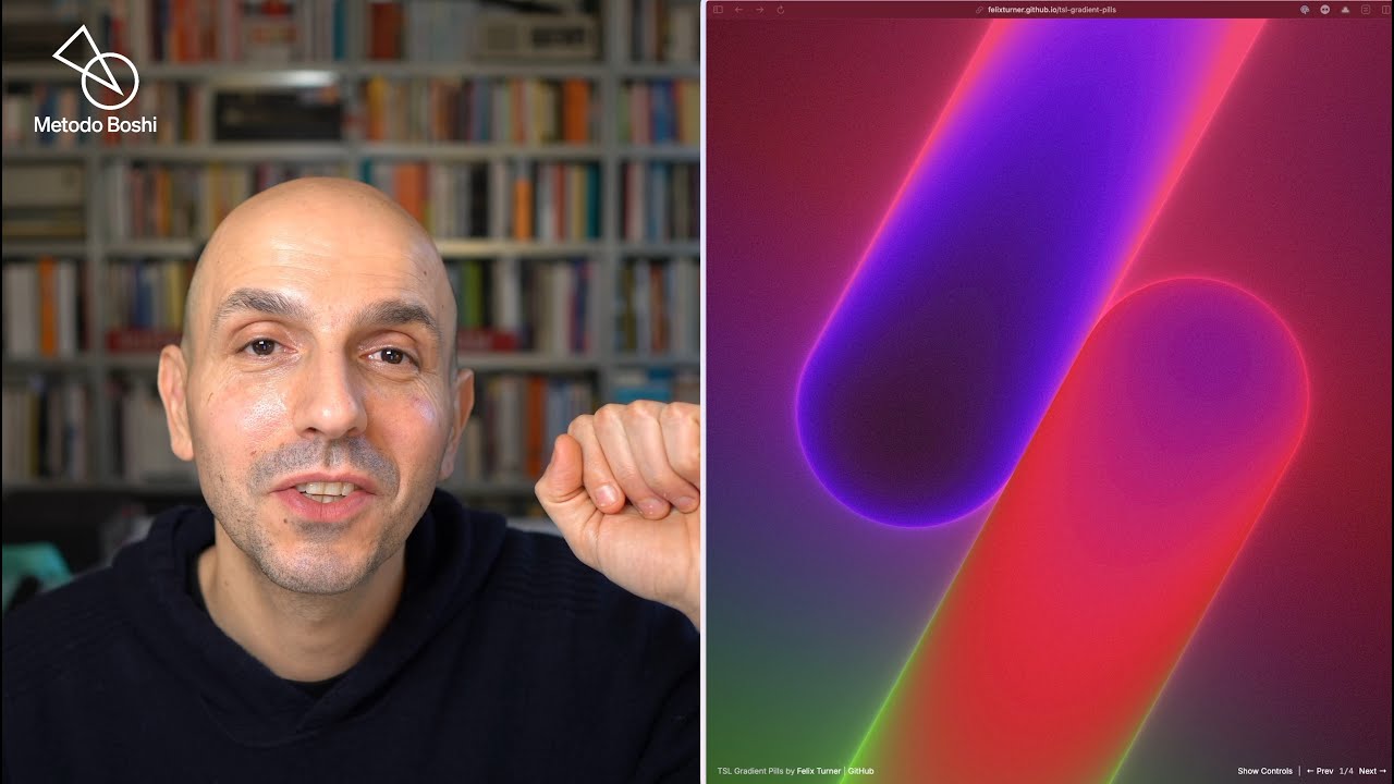 Ricerca visiva 76 Gradient Pills by Felix Turner