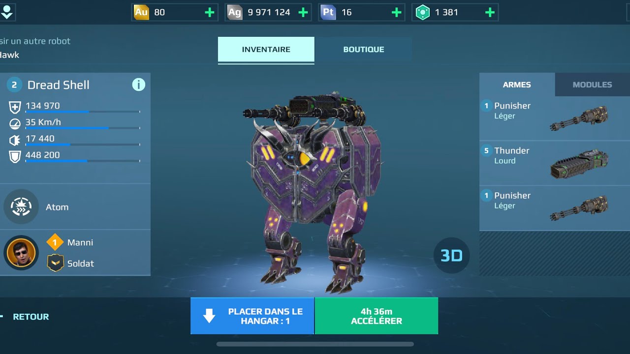 War Robots | Dread Shell is in the house !
