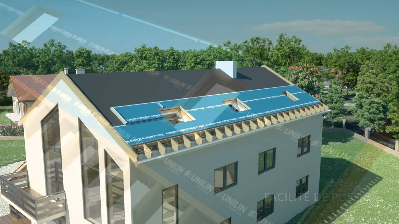 Isolation par l'extérieure pour la toiture inclinée - SARKING - Unilin Insulation