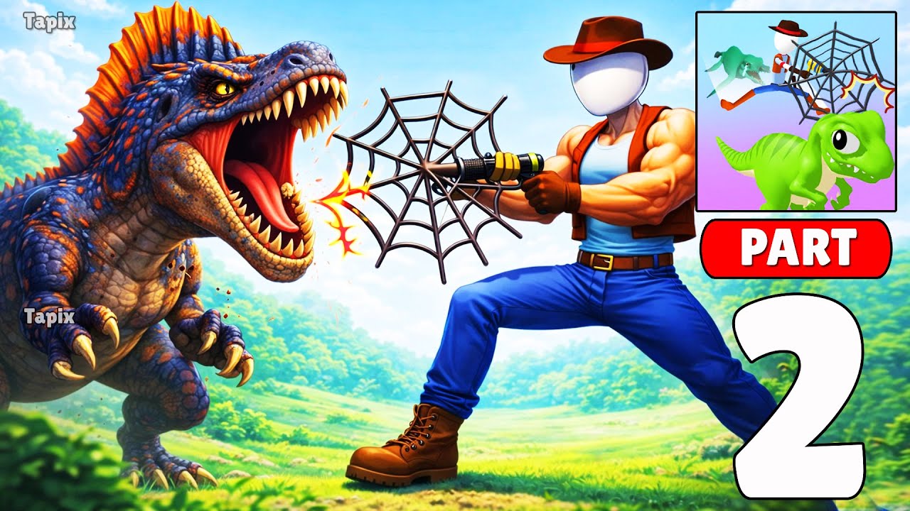 Monster Catch Run &ndash; Dinosaur Hunting & Merge Madness &ndash; Gameplay Walkthrough Part 2 (iOS, Android)