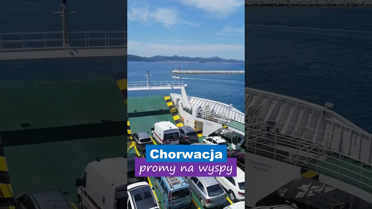 Chorwacja promy samochodowe na wyspy - Jadrolinija. #chorwacja  #promy  #jadrolinija #wyspy