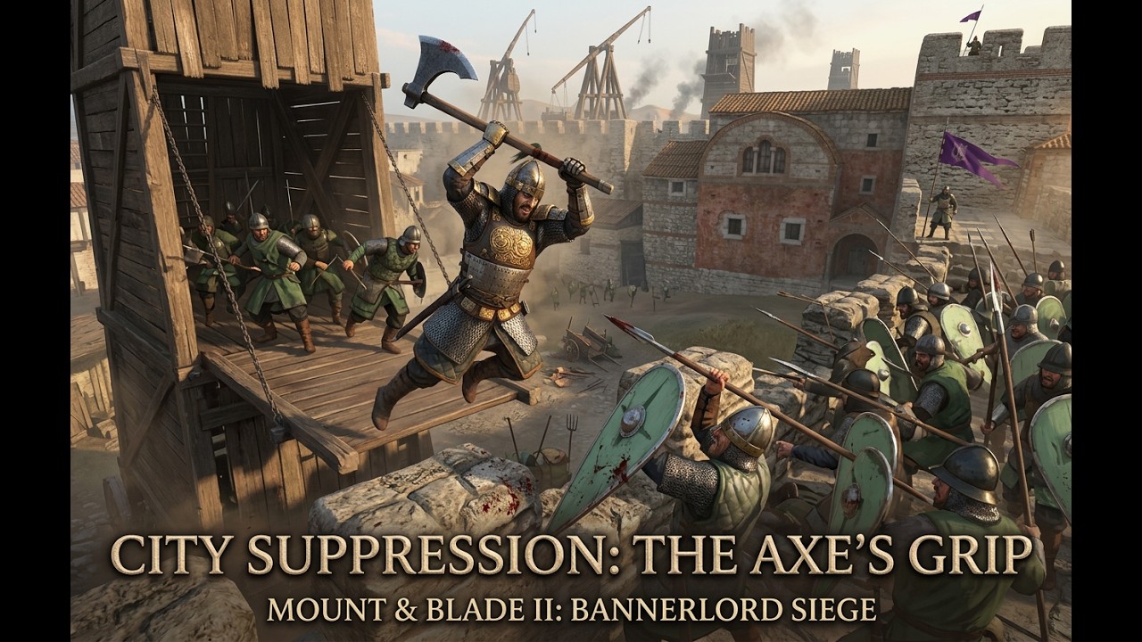 ПЕРВЫЕ НА СТЕНАХ! Сокрушение кровавого восстания в Mount & Blade II: Bannerlord #mountandblade2