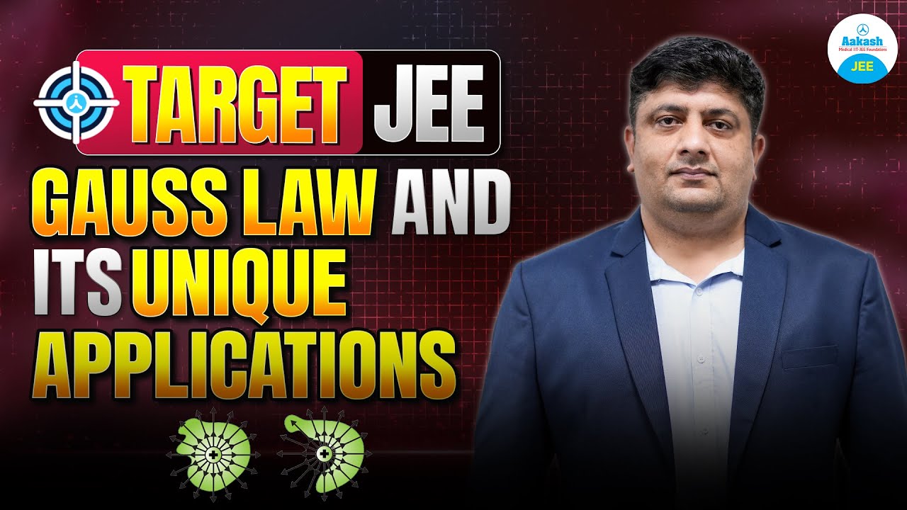 Gauss Law & Its Unique Applications | Complete Concept | Target JEE Physics