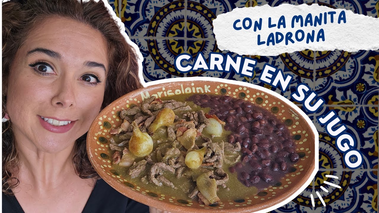 La mejor receta de carne en su jugo | MARISOLPINK y mi MANITA LADRONA 🥩👧🏻