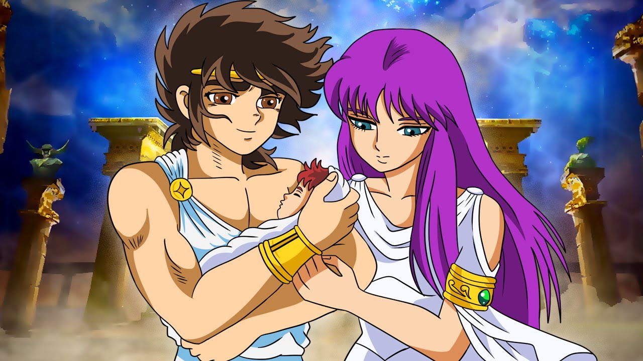 CONHEÇA O FILHO DE SEIYA DE PÉGASO E  ATENA SAORI! 10 FATOS sobre Seiya e Saori