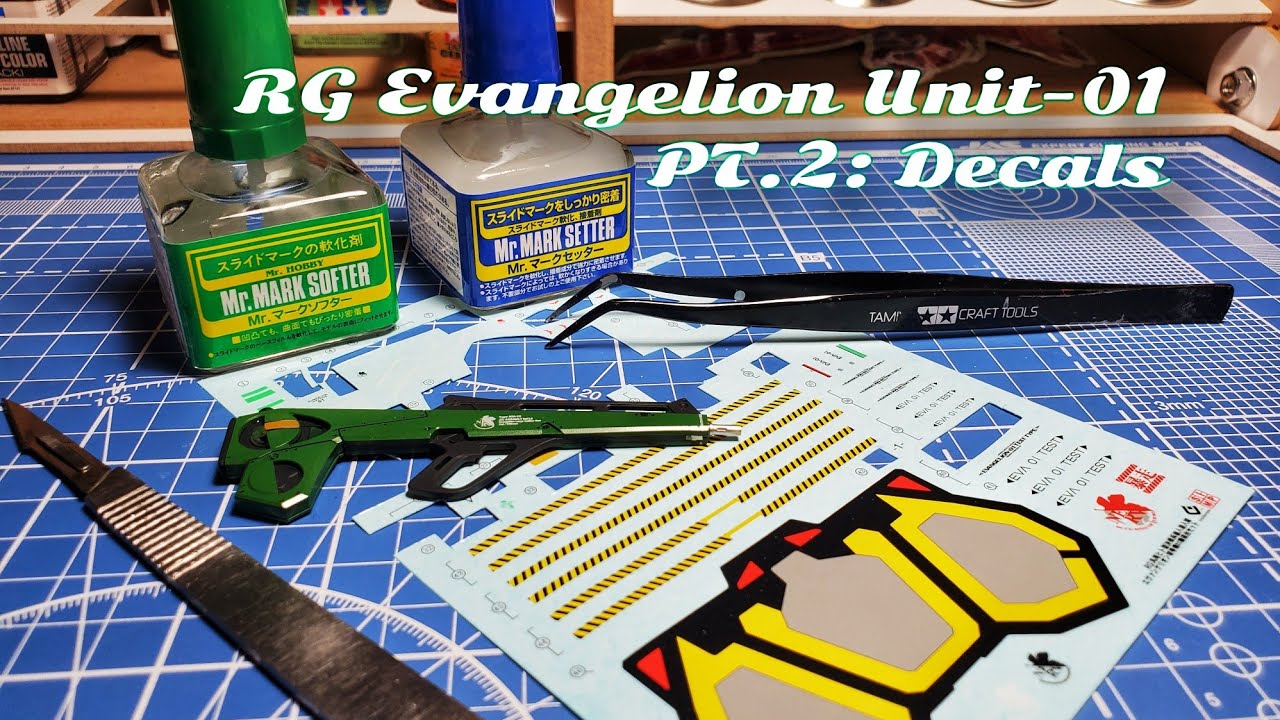 RG Evangelion Unit-01 PT.2: Decals