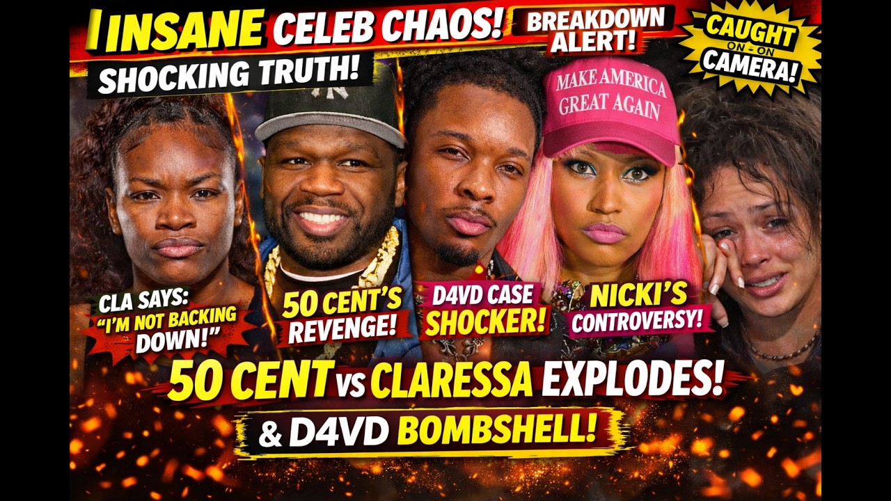 Donat's POV: 50 Cent vs Claressa EXPLODES! Nicki, Doja, D4VD Case & Chrisean/Blueface Chaos