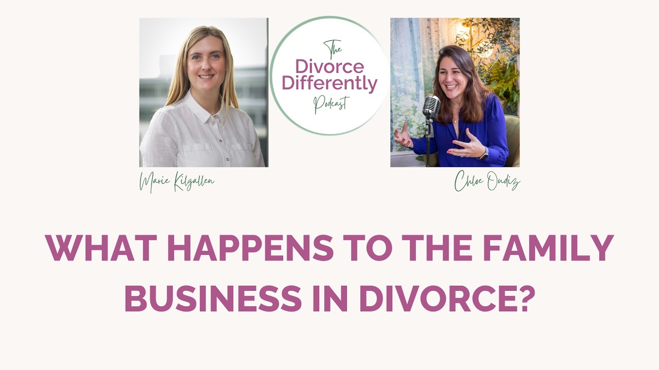 What happens to the family business in divorce?