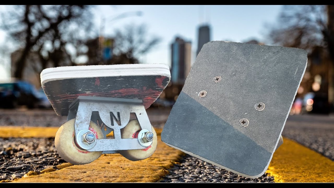 Making Freeskates from old skateboard