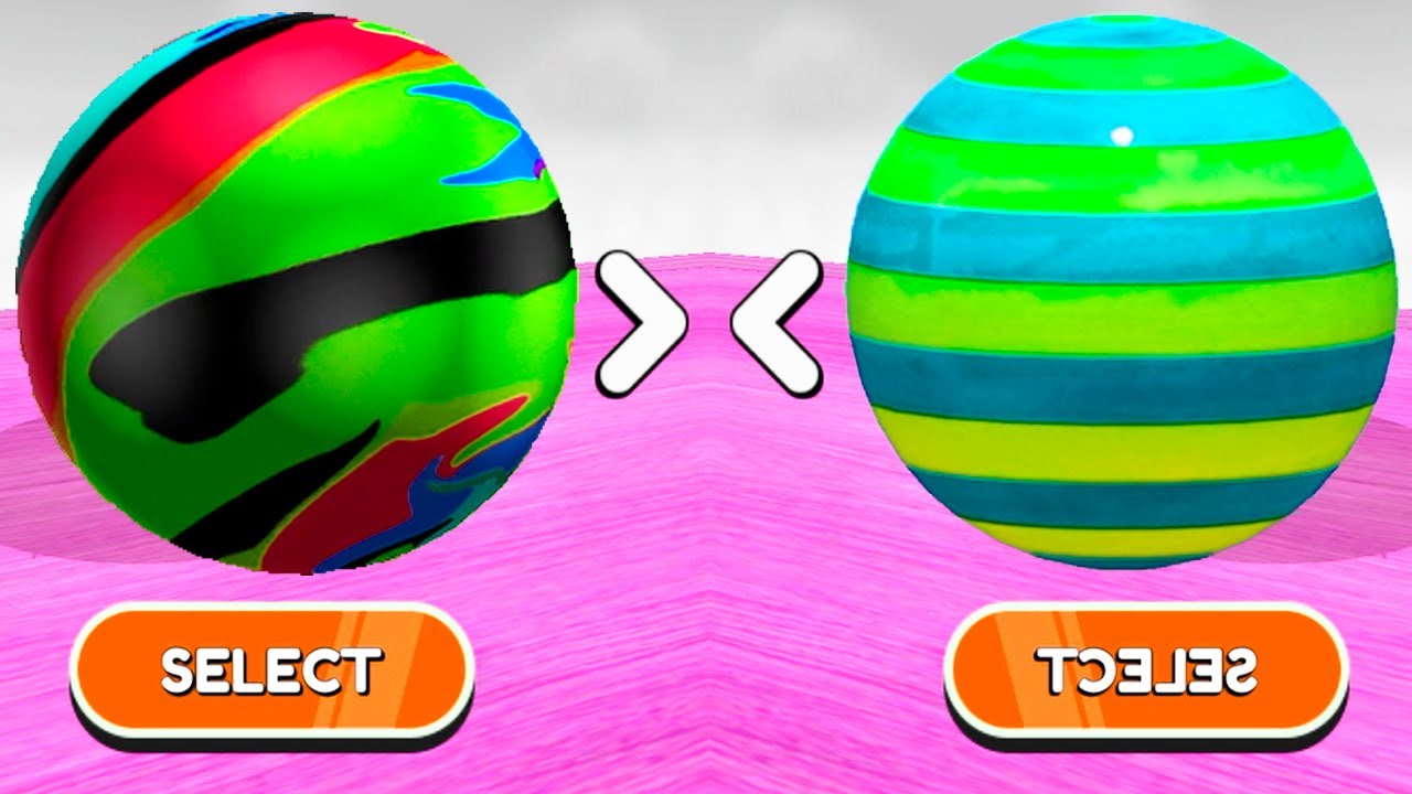Going Ball vs Fly Ball Jump: Which Striped Ball Will Be the First to Complete 4 Levels? Race-673