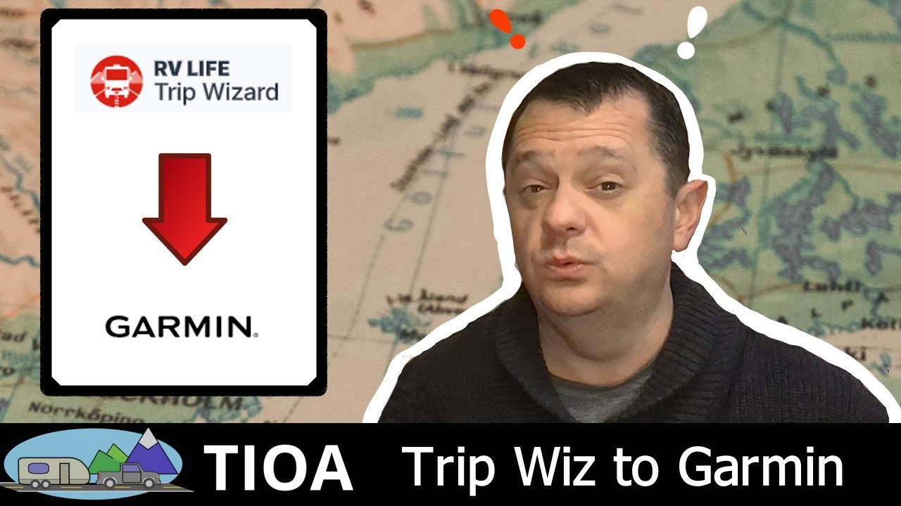 Как использовать RV Trip Wizard для работы с GPS-навигатором Garmin #garmin #rvtripwizard #rvlife